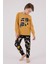 Erkek Çocuk Sarı Pijama Takımı 4