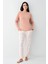 Kadın Pembe Pijama Takımı 2