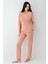 Kadın Pembe Pijama Takımı 2