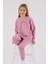 Kız Çocuk Pembe Eşofman Takımı 1