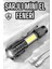 El Feneri LED USB Şarjlı Zoom Mini LED Işık Acil Durum Feneri 7