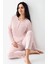 Kadın Pembe Pijama Takımı 1