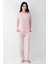 Kadın Pembe Pijama Takımı 2