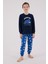 Erkek Çocuk Lacivert Pijama Takımı 3