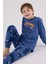 Erkek Çocuk Mavi Pijama Takımı 2