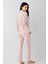 Kadın Pembe Gömlek Pijama 4