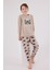 Erkek Çocuk Kahverengi Pijama Takımı 2