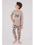 Erkek Çocuk Kahverengi Pijama Takımı 3