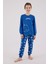 Erkek Çocuk Mavi Pijama Takımı 1