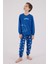 Erkek Çocuk Mavi Pijama Takımı 3