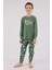 Erkek Çocuk Yeşil Pijama Takımı 1