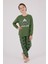 Erkek Çocuk Yeşil Pijama Takımı 1