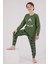 Erkek Çocuk Yeşil Pijama Takımı 3