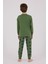 Erkek Çocuk Yeşil Pijama Takımı 5