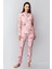 Kadın Pembe Gömlek Pijama 3