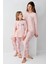 Kız Çocuk Pembe Pijama Takımı 3