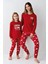 Kadın Kırmızı Pijama Takımı 2