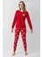 Kadın Kırmızı Pijama Takımı 3