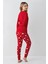 Kadın Kırmızı Pijama Takımı 5