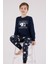 Erkek Çocuk Lacivert Pijama Takımı 1