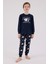 Erkek Çocuk Lacivert Pijama Takımı 4
