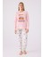 Kadın Pembe Pijama Takımı 1