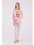 Kadın Pembe Pijama Takımı 3