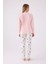 Kadın Pembe Pijama Takımı 5