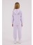 Kız Çocuk Mor Eşofman Takımı 5