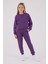 Kız Çocuk Mor Eşofman Takımı 1