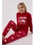Kız Çocuk Kırmızı Pijama Takımı 1