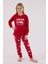 Kız Çocuk Kırmızı Pijama Takımı 3