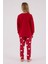 Kız Çocuk Kırmızı Pijama Takımı 5