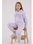 Kız Çocuk Mor Eşofman Takımı 1