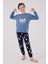 Erkek Çocuk Mavi Pijama Takımı 3