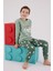 Erkek Çocuk Yeşil Pijama Takımı 3