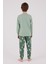 Erkek Çocuk Yeşil Pijama Takımı 5