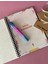 Süresiz Günlük Ajanda | Çilek ve Çiçek Desenli Spiral Planlayıcı Defter 4