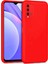 Xiaomi Redmi 9t Kılıf Nano Içi Kadife Silikon - Kırmızı 1