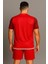 Kırmızı-Beyaz Forma Takımı Unisex K0130 Kişisel İsim ve Numara Yazdırma Seçeneği 4