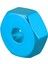 16X Alüminyum Alaşım 12MM Birleştirici Tekerlek Hub Hex Adaptör Wltoys Için Yükseltmeler 144001 1/14 Rc Araba Yedek Parçaları Mavi (Yurt Dışından) 5