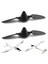 4pcs Xk A800 0006 Pervane Katlama Bıçakları Wltoys Için Xk A800 Rc Uçak Sabit Kanat Planör Yükseltme Yedek Parçaları (Yurt Dışından) 4