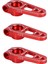 3pcs Alüminyum Alaşım 25T 31MM Direksiyon Servo Kol Korsası Rc Araç Palet Parçaları Kırmızı (Yurt Dışından) 1