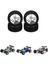 8pcs Wheels Lastikler Lastik Lastik A959-01 Wltoys A959 A959-B A959-A 1/18 Rc Araba Yedek Parçalar Aksesuarları (Yurt Dışından) 3