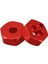 80X Alüminyum Alaşım 12MM Birleştirici Tekerlek Hub Hex Adaptör Wltoys Için Yükseltmeler 144001 1/14 Rc Araba Yedek Parçaları Kırmızı (Yurt Dışından) 4