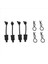 4pcs Kauçuk Gövde Klipsi Tutucu Kabuğu Sabit Toka Kilidi AR390178 1/7 1/8 Arrma Mojave Sınırsız Typhon Kraton Rc Araba (Yurt Dışından) 2