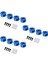 12X Mavi Rc Metal 7 0 Tekerlek Hex 12MM Hsp Hpı Tamiya Rc Arabası Için Pin Vidalı (Yurt Dışından) 1