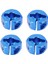 12X Mavi Rc Metal 7 0 Tekerlek Hex 12MM Hsp Hpı Tamiya Rc Arabası Için Pin Vidalı (Yurt Dışından) 4