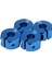 5x Rc Mavi Alüminyum 7 0 Tekerlek Hex 12MM Pim Vidalı 4p Hsp Hpı Tamiya Ca (Yurt Dışından) 2