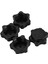8pcs Alüminyum Tekerlek Göbek Kapağı 1/8 Rc Araba Için 17MM Altıgen Somun Siyah (Yurt Dışından) 5